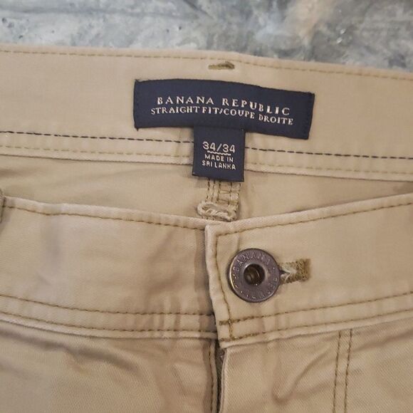 BANANA Republic Beige Men's Pants 34 34 - Picture 4 of 7